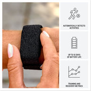 Garmin CIRQA Smart Band Screenless Fitness Tracker with Heart Rate Monitor Sleep Tracking Black Large/X-Large 010-04675-00