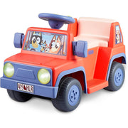 Sakar International A6V241-V1-STK-1 Bluey 6V Ride On Car for Toddlers Interactive Electric Car