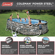 Coleman 20' Oval 48