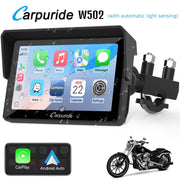 Carpuride 502 Wireless Carplay Screen Motorcycle Display Stereo Bluetooth Waterproof 5