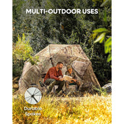 Sport-Brella Premiere XL Sun Shelter Umbrella, 9-Foot Canopy, UPF 50+ Protection, Heavy-Duty Steel Frame, Blue, 250115