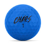 Wilson Chaos Golf Balls, 2-Piece, Ionomer Surlyn Cover, 400-Dimple Pattern, Multicolor, Pack of 24