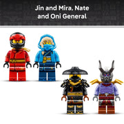 LEGO Ninjago Ultra Dragon Battle Building Set, 2,178 Pieces, Ages 12+, Posable 4-Headed Dragon and Devourer Snake Figures, Includes 4 Minifigures, 71872