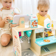 Melissa & Doug 30602 Wooden Cafe Barista Coffee Shop (35pc)