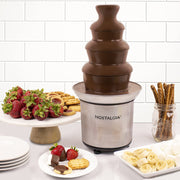 Nostalgia NCFF986SS 4-Tier Stainless Steel Chocolate Fountain