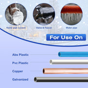 Rylpoint 100FT Heat Tape for Water Pipes, Roof Snow De-Icing, RV Heating Cable,120 Volt 8W/ft