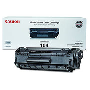 Canon 0263B001BA Cartridge 104 Toner 2000 Page-Yield, Black