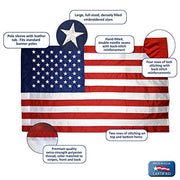 American Nylon Banner Style Sleeve Flag by Annin, 30