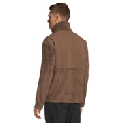 The North Face Cabin Fleece Full Zip Men's Jacket, Smokey Brown, Medium, 100% Recycled Polyester, NF0A8DQ01OI
