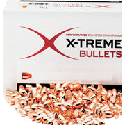 X-Treme Xb9r124b500 Bullets Copper Plated RN Pistol Bullets - 9mm - 124 Grain - .355