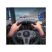 PXN PXN-V9 Xbox Gaming Racing Steering Wheel with 3-Pedals and Shifter Bundle