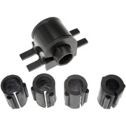 Dorman Suspension Stabilizer Bar Bushing Kit, Universal Fit 16-24mm, Black Rubber, Includes Measuring Tool, 928-475