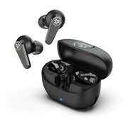 JLab Go Pods ANC True Wireless Earbuds, Hybrid Active Noise Cancellation, Black, 26Hr Playtime, IP55