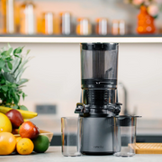 Canoly C16 Cold Press Juicer 250W AC Brushless Motor for Batch Whole Fruit Juicing, Slow & Quiet Juicing, BPA Free, Easy to Clean, Black