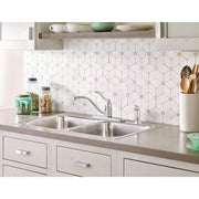 Moen Banbury Kitchen Faucet, Chrome, Single Handle, 1.5 GPM, Includes Side Spray, 7051