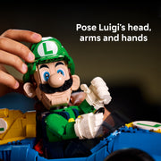 LEGO Mario Kart Luigi & Mach 8 Building Set, Collectible Display Model, 2,234 Pieces, Ages 18+, 6589472