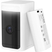 wyze WYZECOP_CA CA - Wyze Battery Cam Pro 1-Pack White (BCP) Home Security Camera, 2k HD Color Night Vision and Built-In Spotlight