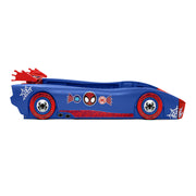 Delta Children Spidey and His Amazing Friends Web Crawler Race Car Toddler Twin Bed, Blue and Red, Molded Plastic BB81534SM-1164