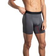 Fruit of the Loom Men's 360 Stretch Coolsoft Mid Rise Boxer Briefs, Quick Dry, Moisture Wicking, Assorted Colors, Pack of 6, 2XL
