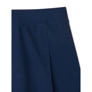 Wonder Nation Girls School Uniform Stretch Ponte Knit Scooter Skirt, Navy, Classic Fit, Pull-On Style, Sizes 4-16 & Plus, WG33100077599