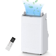 GarveeLife Portable Air Conditioner 15,000 BTU 3-in-1 Cooling Dehumidifier Fan Quiet Operation Cools Up to 850 Sq.Ft Remote Control Easy Installation Kit gwer34534