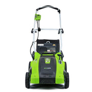 Greenworks 16 in. 10 Amp 2-in-1 Walk Behind Battery Push Mower-GW25142