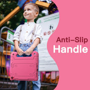 JETech 5001P Kids Case for iPad (A16) 11th/10th Generation (2025/2022) with Built-in Screen Protector, Pink