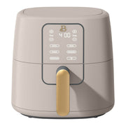 Made By Gather 29457 Beautiful 6 Qt Air Fryer with TurboCrisp Technology, 1750W, Porcini