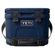 YETI Roadie 15 Hard Cooler with DoubleDuty Shoulder Strap, Navy - Polyethylene