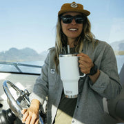 YETI Rambler 42-Oz. Mug with Straw Lid - Cape Taupe