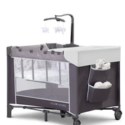 Delta Enterprise Corp - PLA 26201-2063 Delta Children LX Deluxe Play Yard, Eclipse