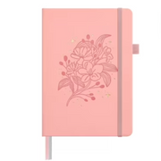 &And Per Se Dotted Journal Notebook, A5 Hardcover Aesthetic Dotted Notebook, Pink