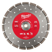 Milwaukee 49-93-7140 14 In. Diamond Universal Segmented-Turbo