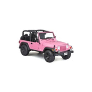 Maisto Jeep Wrangler Rubicon 2DR Special Edition 1:18 Diecast Jeep Pink