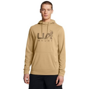Under Armour Long-Sleeve Hoodie for Men, Camel/Coyote, S