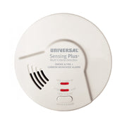 Universal Security Instruments Sensing Plus Combo Smoke Fire Carbon Monoxide Alarm Multi-Criteria Detection 10-Year Sealed Battery AMIC3511SB