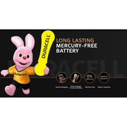 Duracell EasyTab Hearing Aid Batteries Size 10, Yellow, 16 Count, Long-Lasting Power, Extra-Long Tabs, 5001070