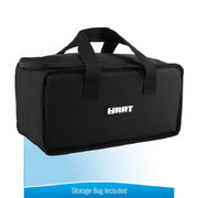 Hart HPCK402BPTA 20-Volt Cordless 4-Tool Combo Kit with 200-Piece Accessory Kit and 16-inch Storage Bag