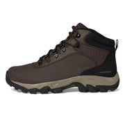 Columbia 2125222-231 Newton Explorer Waterproof Hiking Boots for Men, 9M, Cordovan/Stone Green