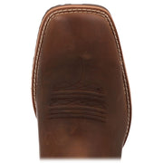 Ariat 10038340 Hybrid VentTEK Wide Square Toe Western Boots for Men - Distressed Brown/American Flag - 10.5M