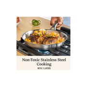 Calphalon TRYPLY Stainless Steel 10-Piece Triply Cookware Set