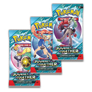 Pokemon 100-10355 TCG Scarlet & Violet 9 Journey Together Three Booster Blister
