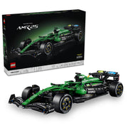 LEGO Technic Aston Martin Aramco AMR25 F1 Car Building Set, 1:8 Scale, 1547 Pieces, Functional Steering and Suspension, Multicolor, 42240