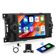 Podofo RK3326S Android Car Stereo 6.2-Inch HD Touchscreen, 4-Core Processor, 4GB RAM, 64GB Storage