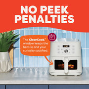 Instant Pot 4QT Vortex 6-in-1 Mini Air Fryer, EvenCrisp Technology, Sea Salt, 1500W, 4 Quart, 140-3232-01B