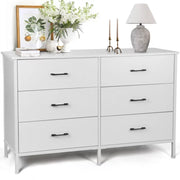 RichYa 47.3'' Drawer Dresser Chest of 6 Drawers - Material Non Toxic Eco