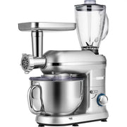 VIVOHOME X001ZDY1G1 3 in 1 Stand Mixer with 6 Quart Stainless Steel Bowl, Silver