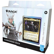 Wizards of the Coast Magic the Gathering Final Fantasy XIV Scions & Spellcraft Commander Deck, 100 Surge Foil Cards, 25 New Commander Cards, Includes Booster Sample Pack and Deck Box
