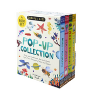 4-Piece Pop-Up Books Set for Kids (Hardcover)