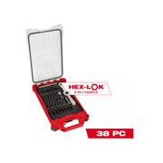Milwaukee 49-22-5603 38PC Metric Tap & Die PACKOUT Set w/ Hex-LOK 2-in-1 Handle